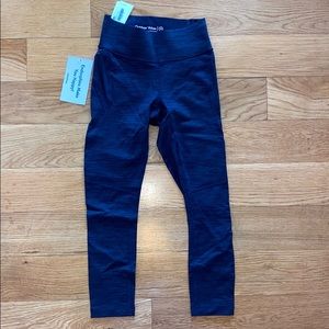 Outdoor Voices TechSweat 3/4 Crop Leggings Navy XS